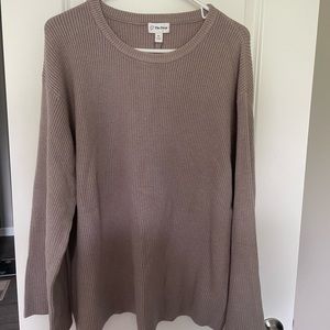 NWOT The Drop taupe sweater